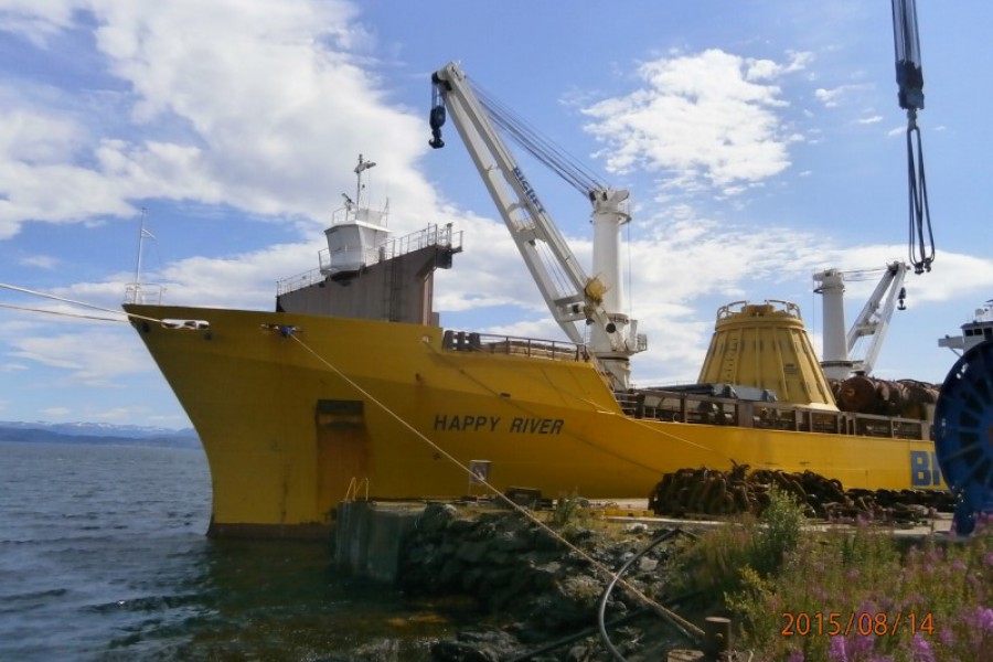 935 mt turret mooring buoy